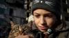 11 Year Old Girl Feeds Stray Cats In War Torn Ukraine