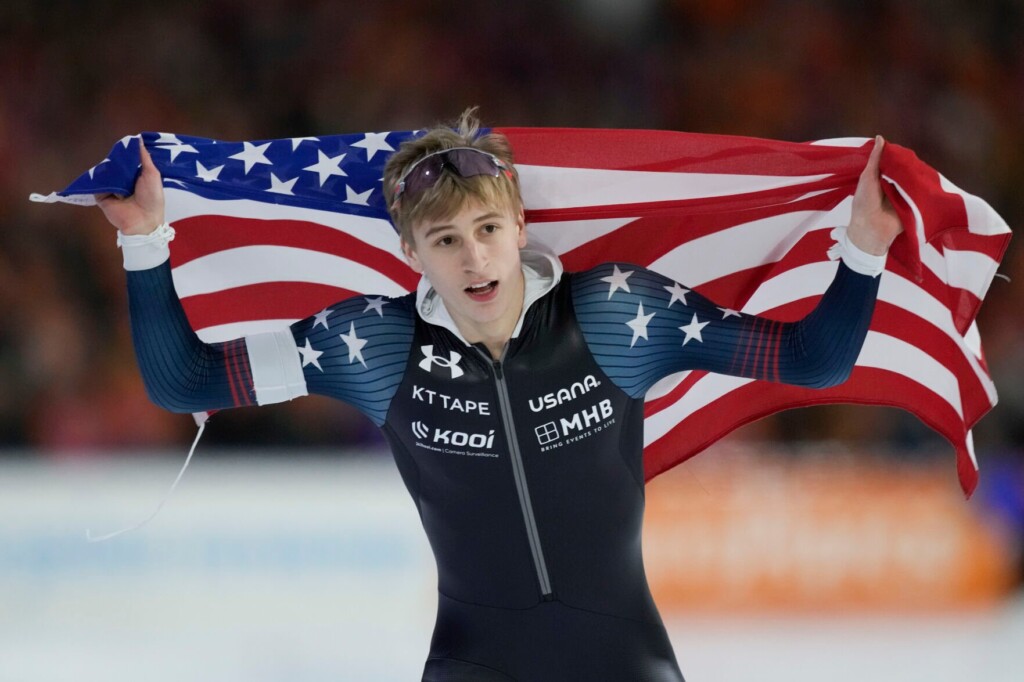 The Next Heiden? American Stolz A Speedskating Star At 18