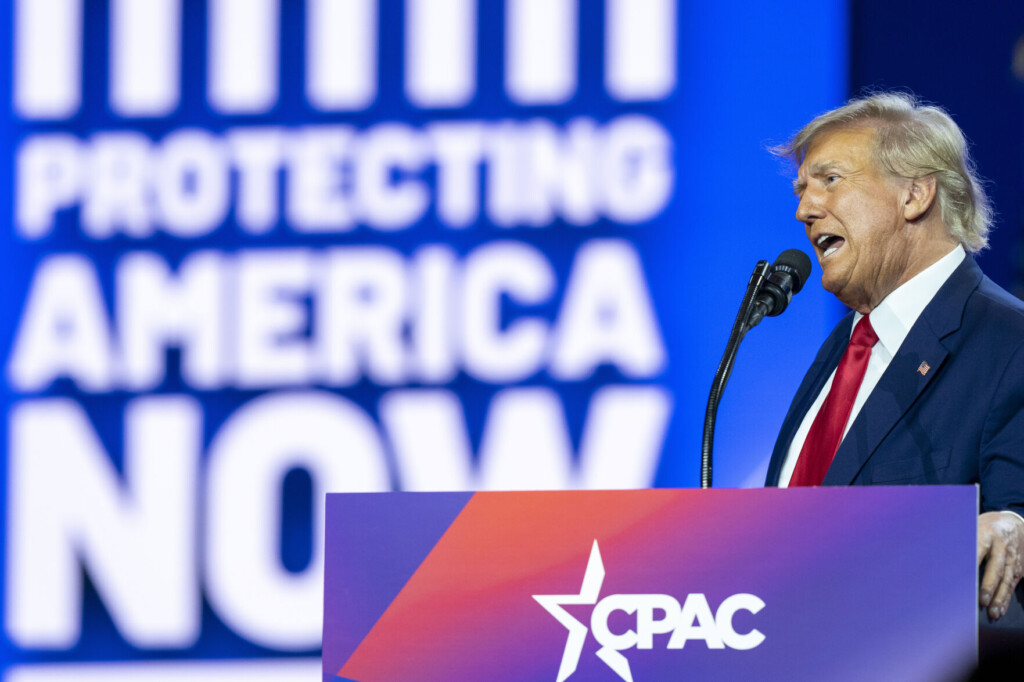 Trump Pitches A Sequel, But Shies Away From Attacking Rivals