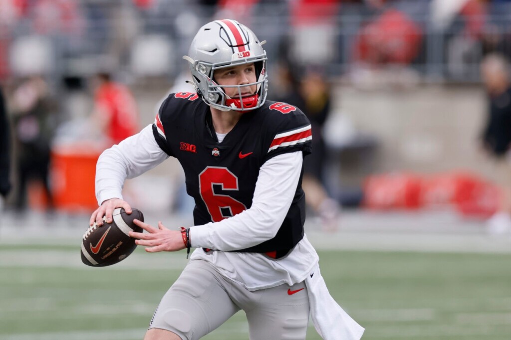 Qb Auditions Take Center Stage In Ohio St Spring Practice