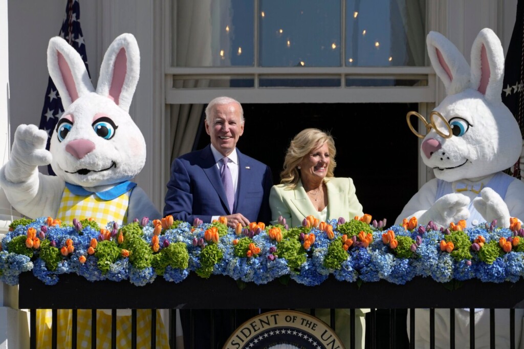 Biden Kicks Off Easter Egg Roll With Talk Of Reelection Bid