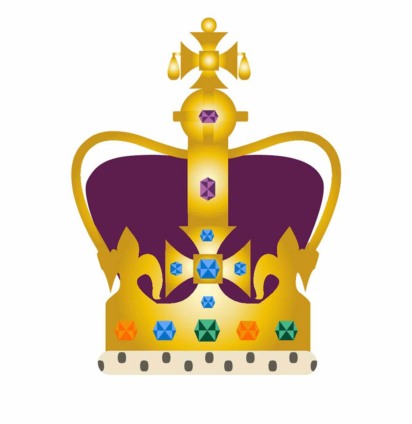 <p>Buckingham Palace has unveiled a new emoji to mark the Coronation of King Charles III. The colourful cartoon motif depicts the 17th century jewelled solid gold St Edward’s Crown with purple velvet cap — the regalia that will be used to crown the King on May 6.</p>
