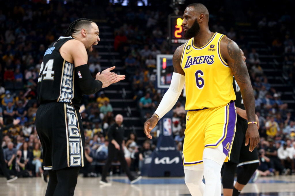 Lebron James Told He Is ‘old’ In Spat With Dillion Brooks As Grizzlies Even Playoff Series With Lakers