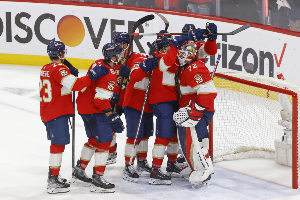 David Pastrnak Scores Outrageous Between The Legs Goal But Florida Panthers Stun Boston Bruins