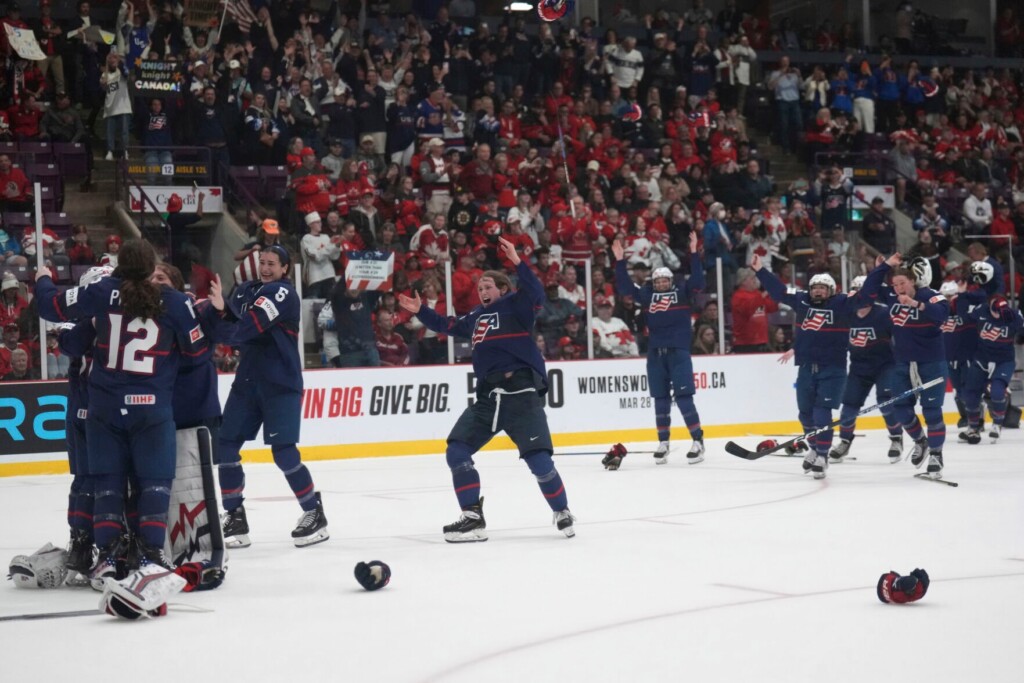 Knight Scores 3 In Usa Hockey Gold Medal Win Over Canada