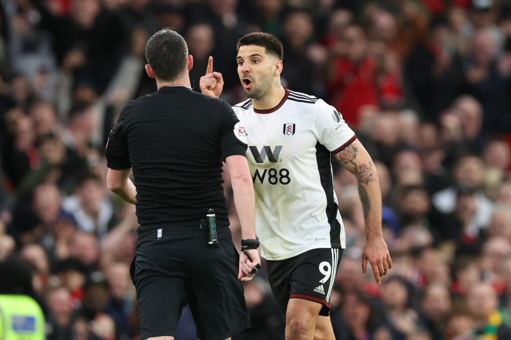 Fulham Striker Aleksandar Mitrović Gets Eight Game Ban For Pushing Referee