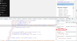 Search Categories Css
