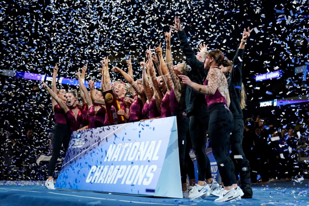 Oklahoma Women Win Second Straight Ncaa Gymnastics Title