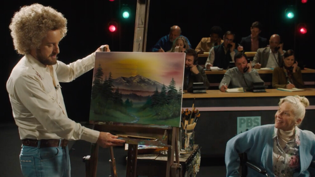 ‘paint’ Feels Like A Trailer In Search Of A Movie, With Owen Wilson As A Bob Ross Type Artist