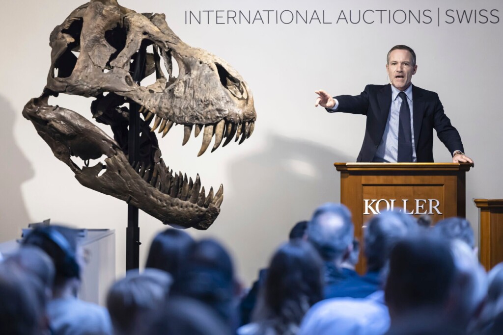 T. Rex Skeleton Sells For More Than $5m At Zurich Auction