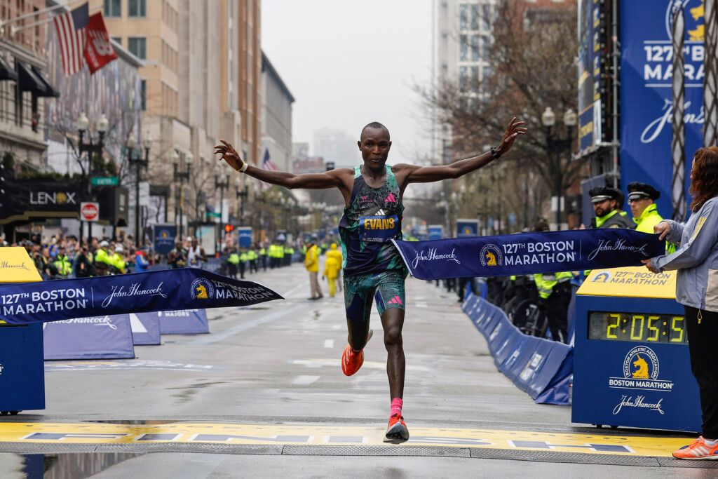 Kenya’s Evans Chebet Wins Second Consecutive Boston Marathon