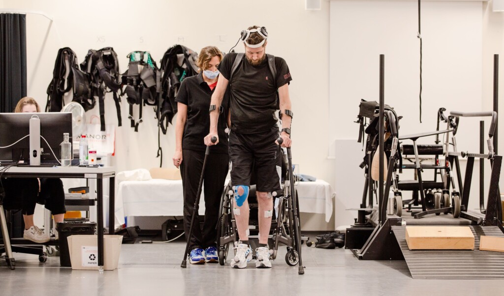 Man With Paralysis Walks Naturally After Brain, Spine Implants