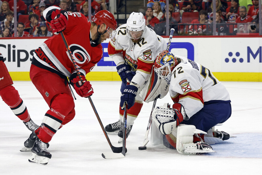 Tkachuk Scores Another Ot Winner, Lifting Panthers To 2 0 Series Lead Vs Hurricanes