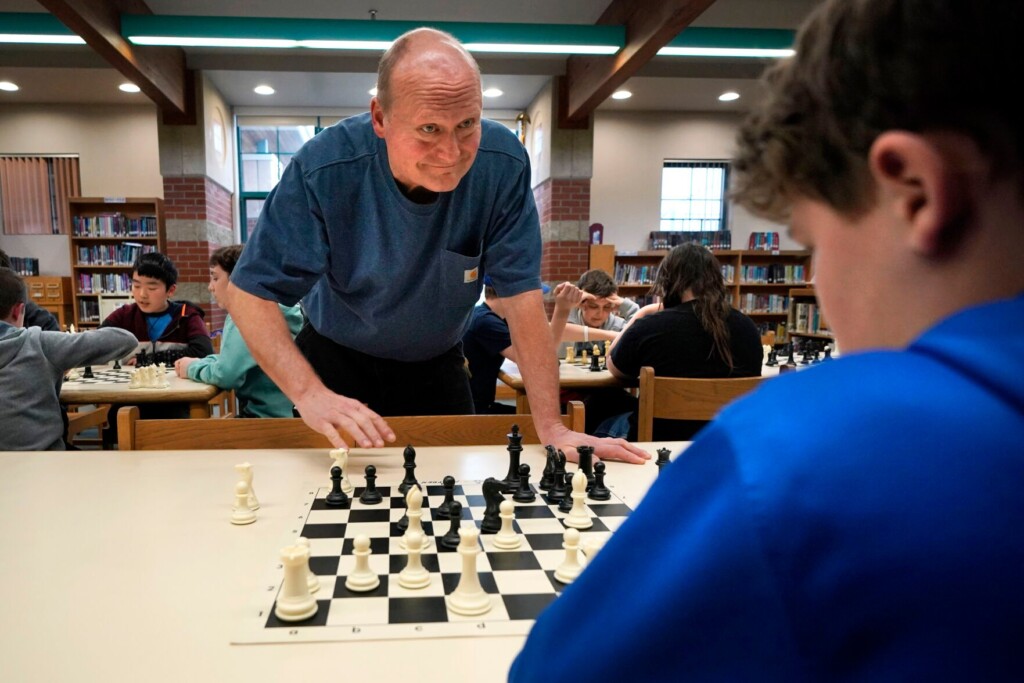 Real Life ‘the Queen’s Gambit’: Maine Custodian Leads School Chess Teams To Us Championships