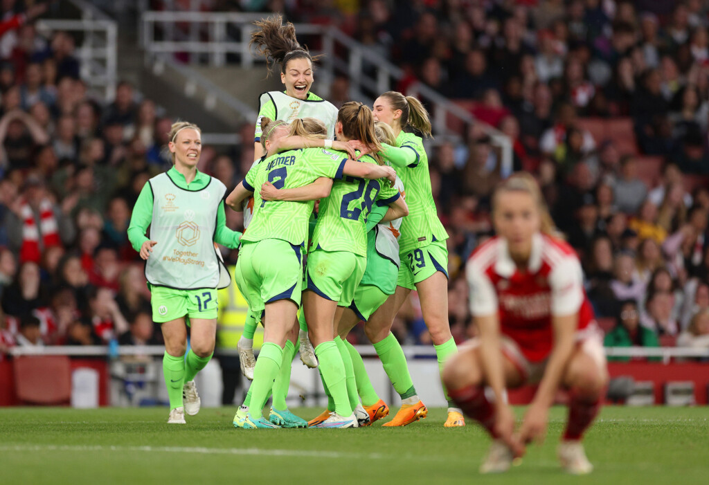 Wolfsburg Sinks Arsenal With Late Goal In Front Of Record Crowd For A Women’s Club Game In England To Make Women’s Champions League Final
