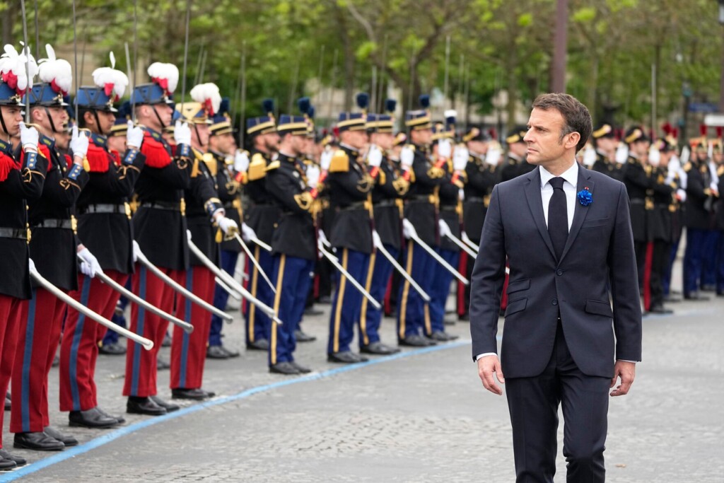 Macron Leads Ceremony Marking End Of Wwii In Europe