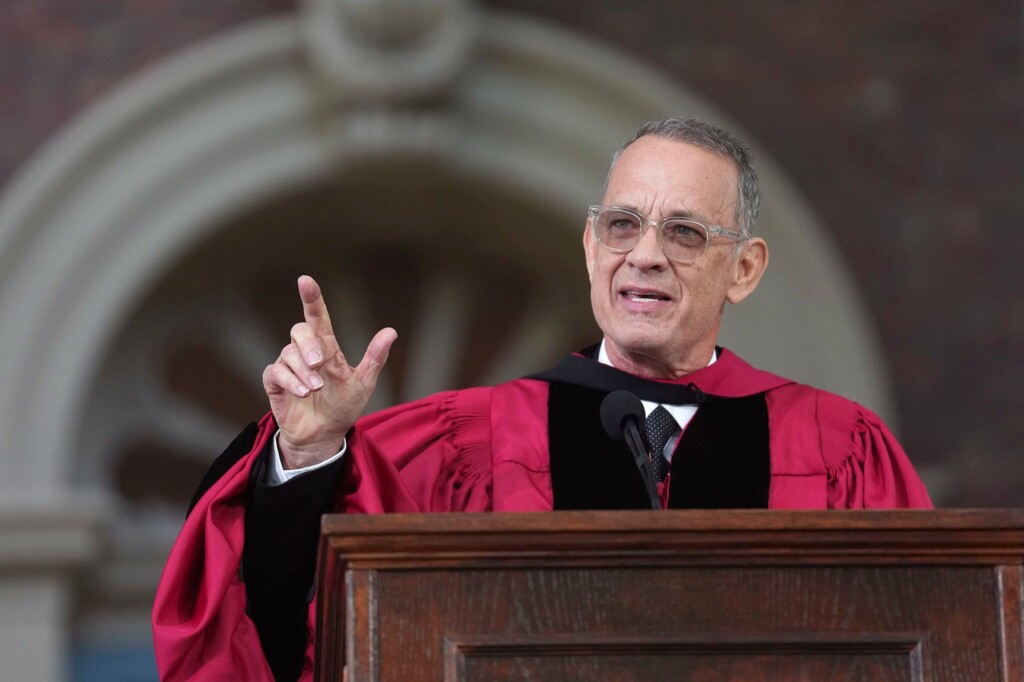 Tom Hanks Addresses America’s Future In Harvard Speech: ‘truth Is Sacred’
