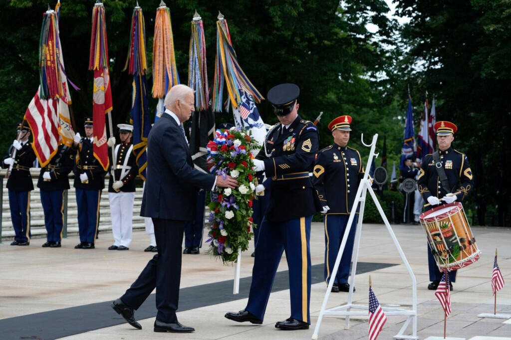 Biden Marks Memorial Day Nearly 2 Years After Ending America’s Longest War, Lauds Troops’ Sacrifice