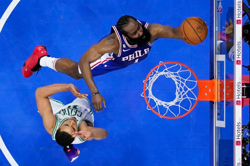 James Harden Makes Winning 3 In Ot, 76ers Tie Series With Celtics
