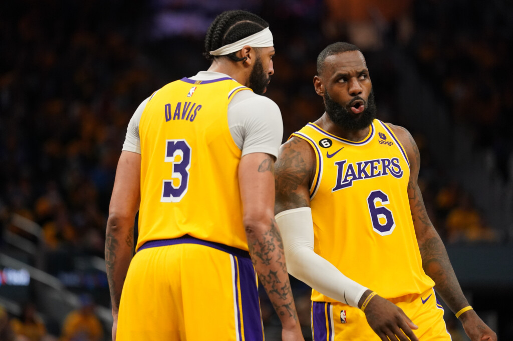 Los Angeles Lakers Take Game 1 Of Heavyweight Series Against Defending Champion Golden State Warriors