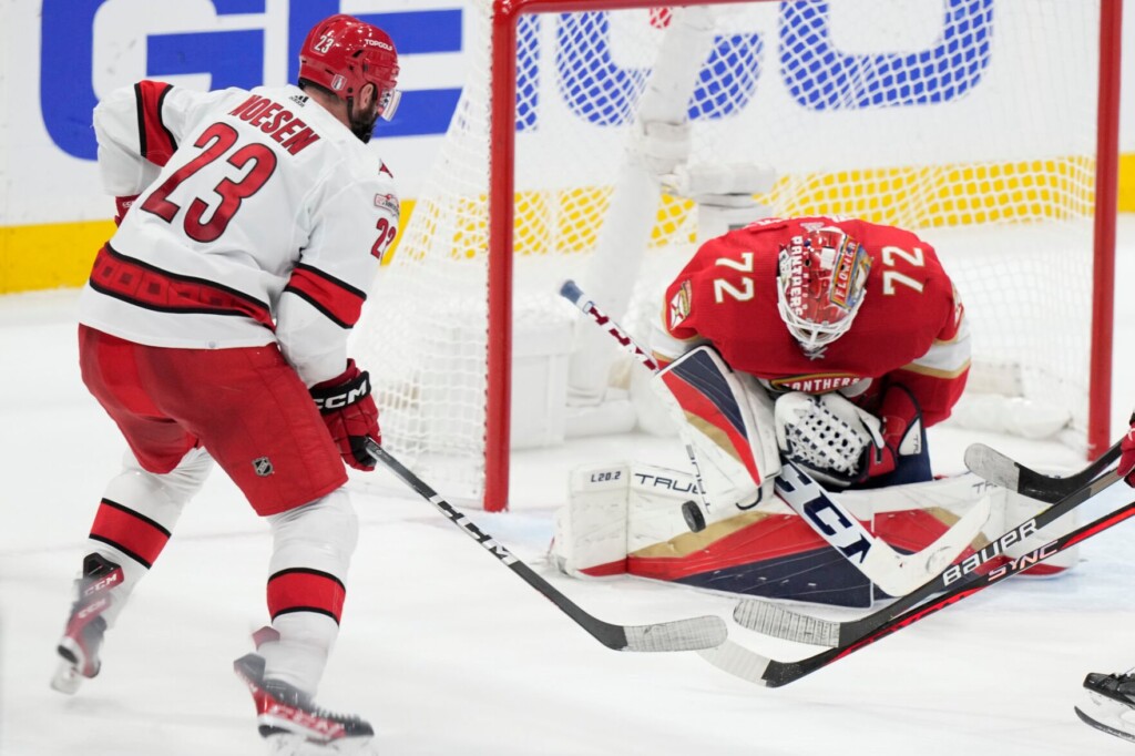 Bobrovsky Gets Shutout, Panthers Top Hurricanes For 3 0 Lead In East Final