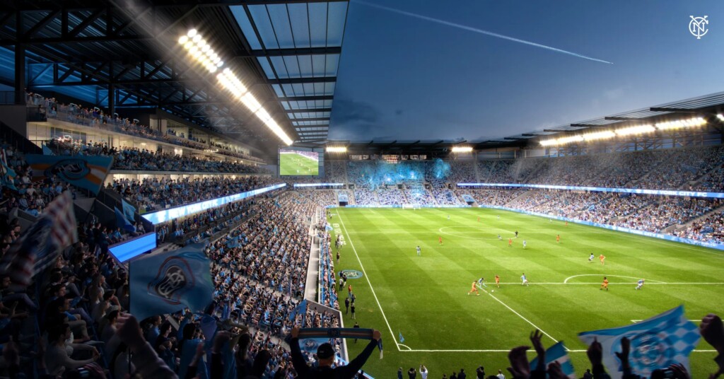 New York City Fc Releases First Look At New $780 Million, 25,000 Seat Soccer Specific Stadium In Queens