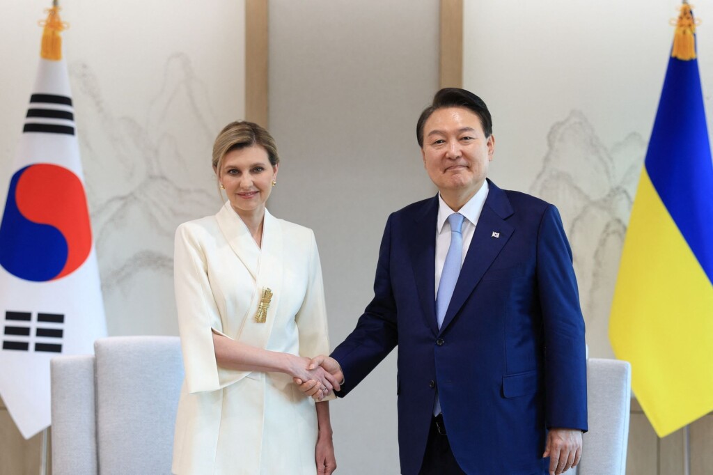 Ukraine’s First Lady Asks South Korea For Air Defense Systems And Non Lethal Military Hardware