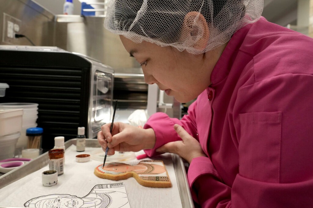Championing Famous And Forgotten Asian Americans, This Artist Uses Cookies As Her Canvas