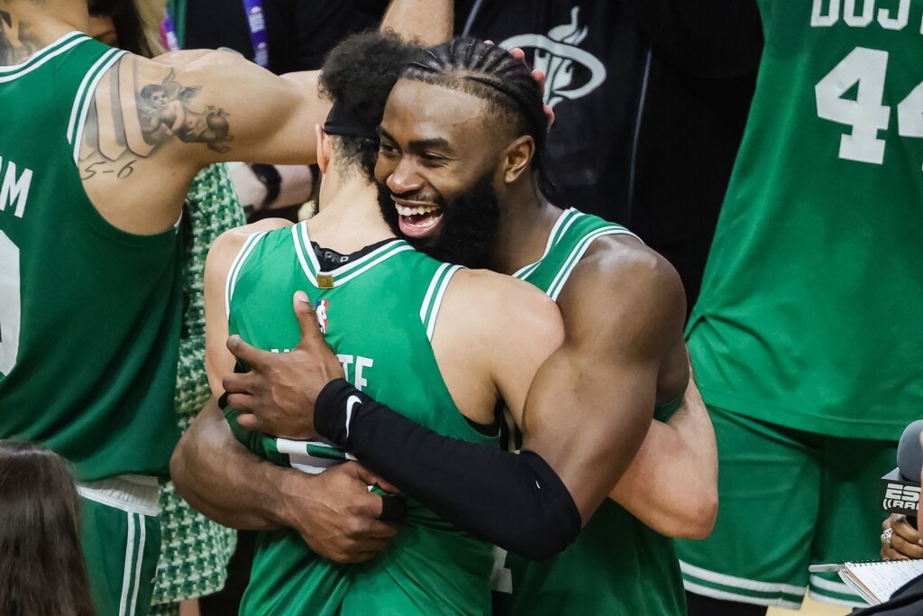 Boston Celtics On Verge Of Nba History After Dramatic Buzzer Beating Victory Against Miami Heat Forces Game 7