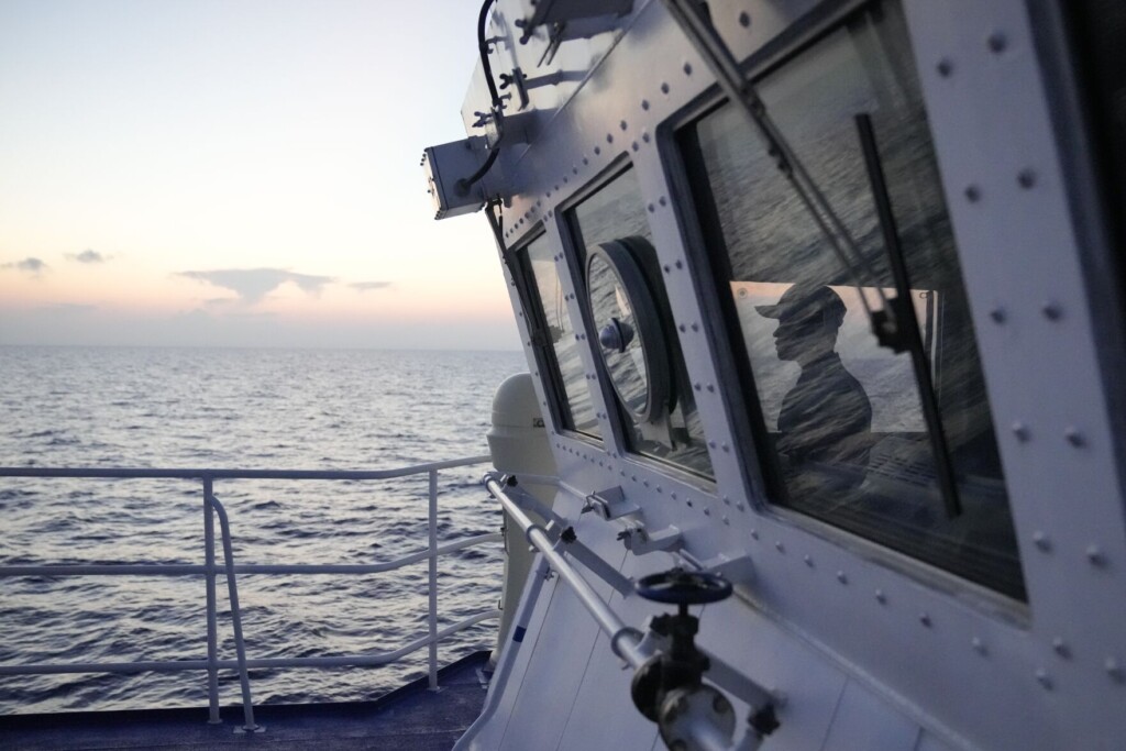 On Board A Philippine Patrol In Contested South China Sea