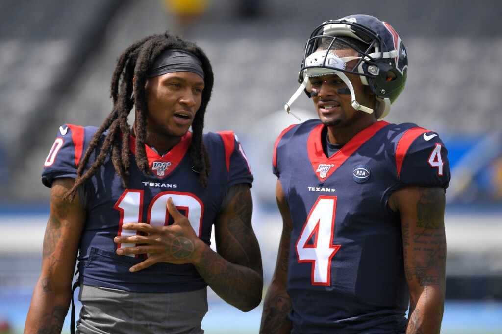 Browns’ Watson Makes Pitch For Hopkins Reunion