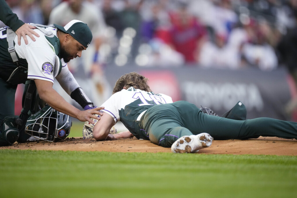 Colorado Rockies Pitcher Ryan Feltner Suffers Skull Fracture And Concussion After Being Hit By 92.7 Mph Line Drive
