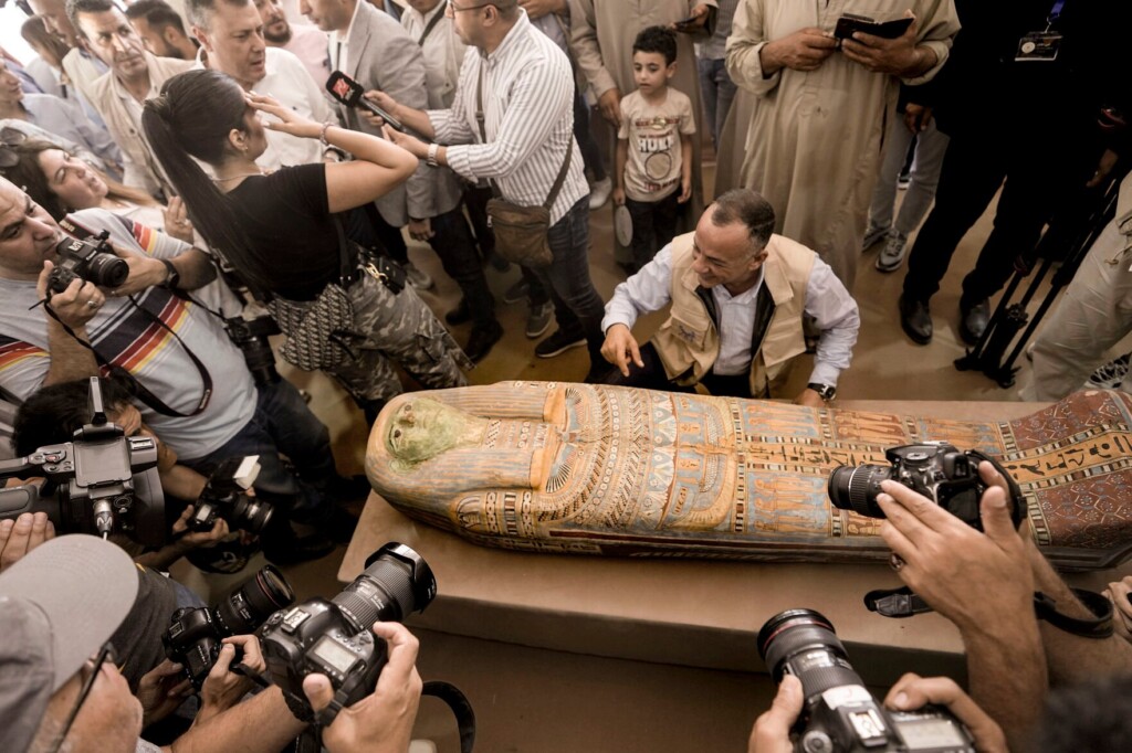 Egypt Unveils Recently Discovered Ancient Workshops, Tombs In Saqqara Necropolis