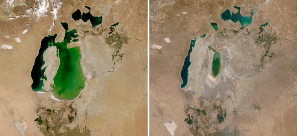Incredible Shrinking Lakes: Humans, Climate Change, Diversion Costs Trillions Of Gallons Annually