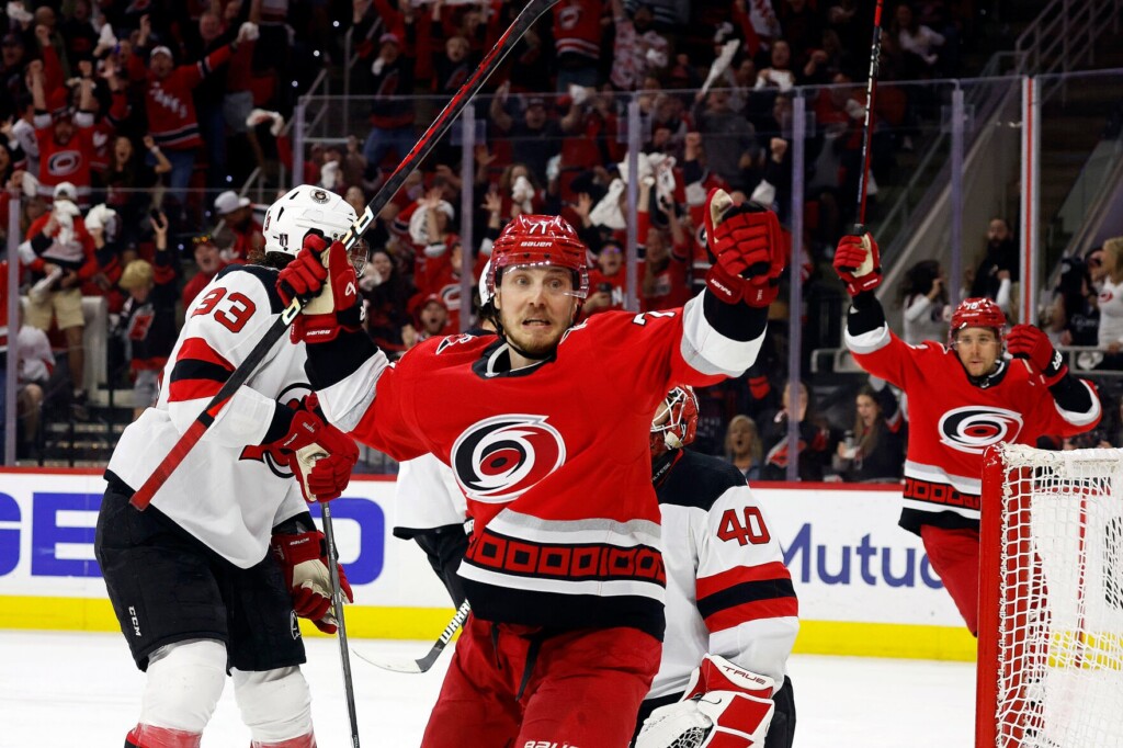 Hurricanes Oust Devils, Reach East Final