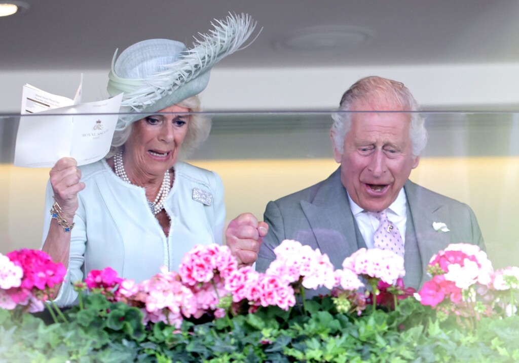 King Charles And Queen Celebrate First Winner At Royal Ascot After Dramatic Finish