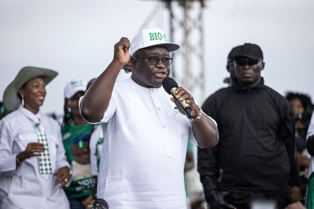 Sierra Leone’s President Maada Bio Declared Winner In Elections