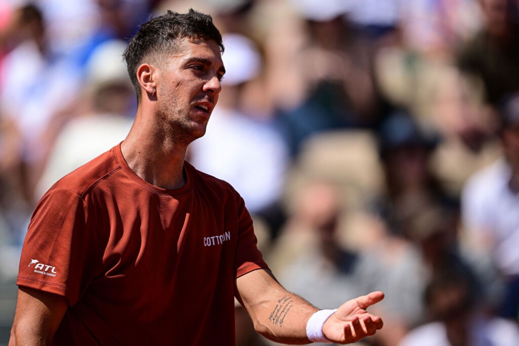 Tennis Star Turns The Air Blue In Heated Exchange With Umpire Over A Toilet Break