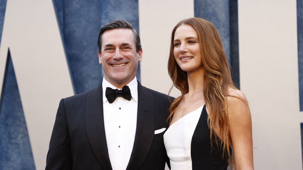 Jon Hamm Says It’s ‘exciting’ To Be Married To ‘mad Men’ Co Star Anna Osceola