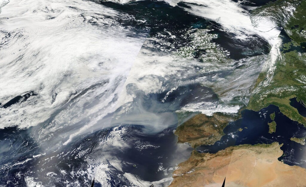 Canadian Wildfire Smoke Reaches Europe As Canada Reports Its Worst Fire Season On Record