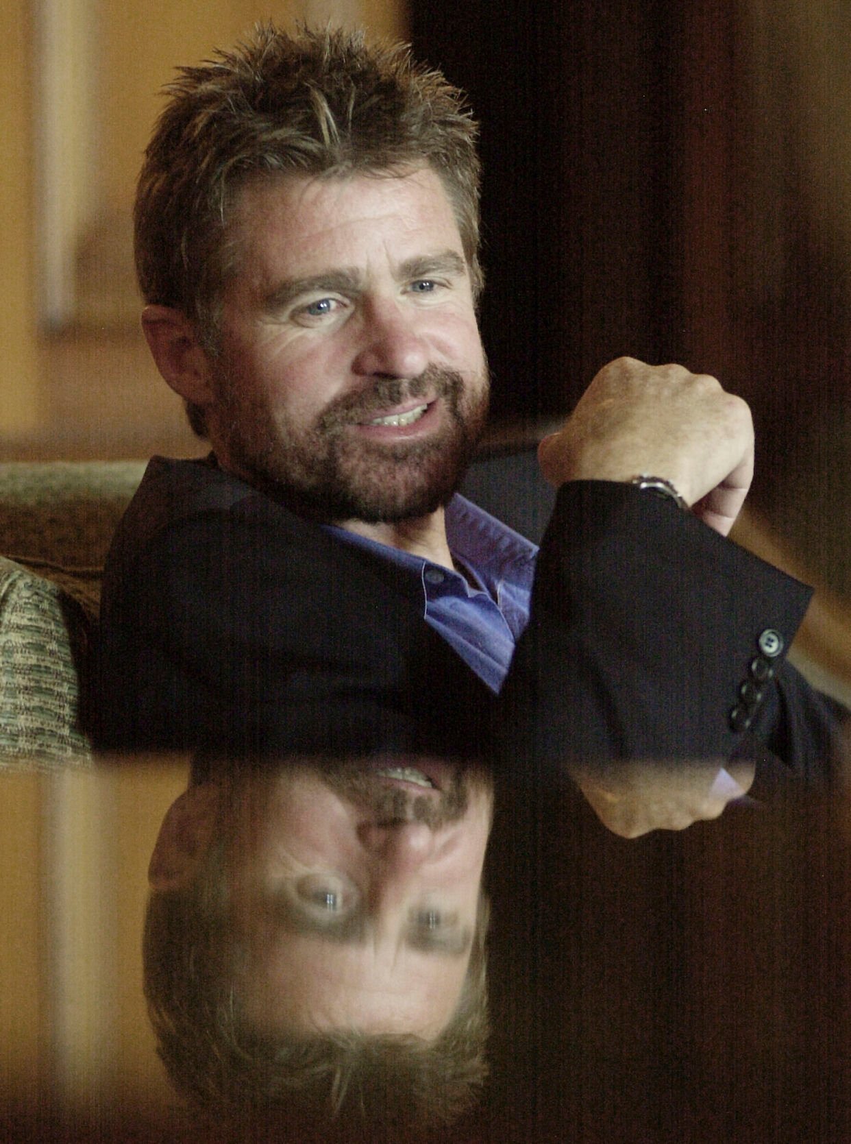 <p>FILE - Actor Treat Williams poses for a photo in Pasadena, Calif., on July 13, 2002. Williams, whose nearly 50-year career included starring roles in the TV series “Everwood” and the movie “Hair,” died Monday, June 12, 2023, after a motorcycle crash in Vermont, state police said. He was 71. (AP Photo/Reed Saxon, File)</p>