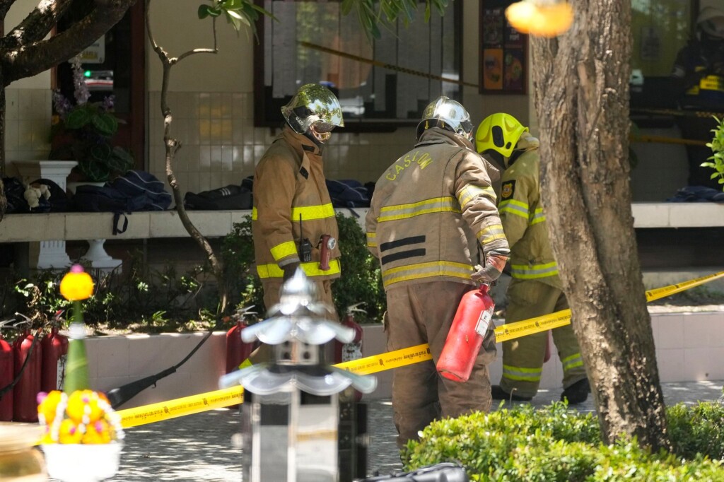 Bangkok High School Student Killed By Exploding Fire Extinguisher