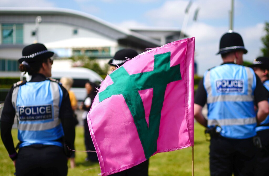 Police Make 19 Arrests As Animal Rights Protesters Plan To Disrupt Epsom Derby