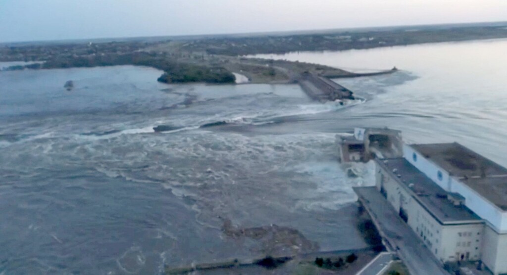Ukraine Accuses Russia Of ‘ecocide’ As Critical Dam Near Kherson Destroyed Sparking Evacuations