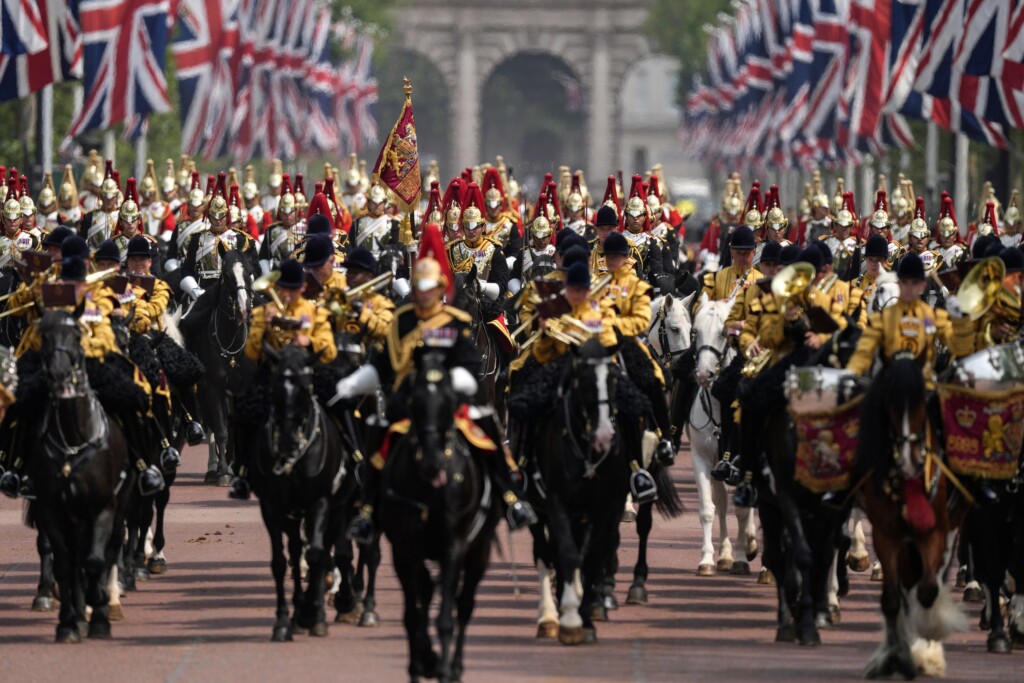 King Charles Iii Rides On Horseback In First Official Birthday Parade