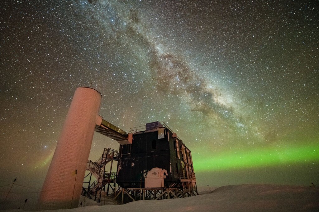 An Observatory In Antarctica Reveals ‘ghostly’ New Portrait Of The Milky Way