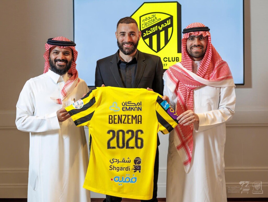 Ballon D’or Winner Karim Benzema Signs For Saudi Arabian Team Al Ittihad After Leaving Real Madrid
