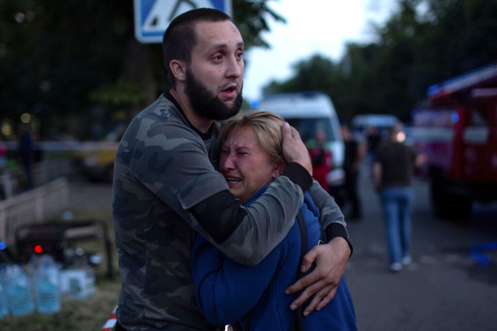 Kramatorsk Restaurant Strike Shows That In Ukraine, Death Can Come Any Time, Anywhere