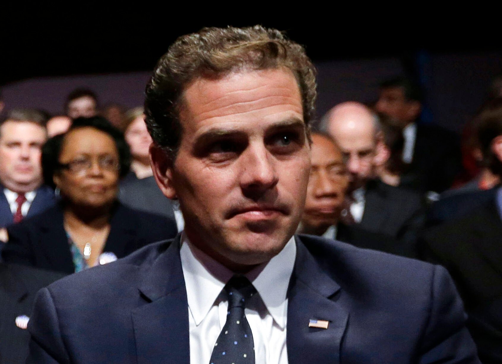 <p>FILE - Hunter Biden waits for the start of the his father's, Vice President Joe Biden's, debate at Centre College in Danville, Ky, Oct. 11, 2012. (AP Photo/Pablo Martinez Monsivais, File)</p>