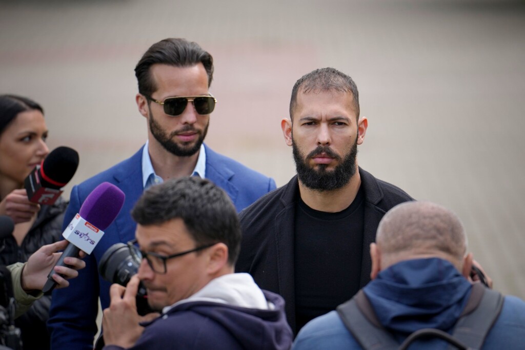 Andrew Tate Indicted On Human Trafficking And Rape Charges In Romania